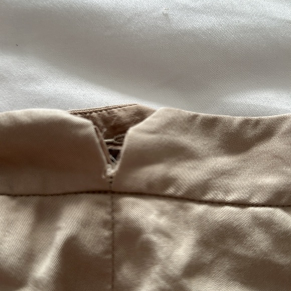 Bcbg wide leg dress pants size 0 tan and black - Picture 3 of 7